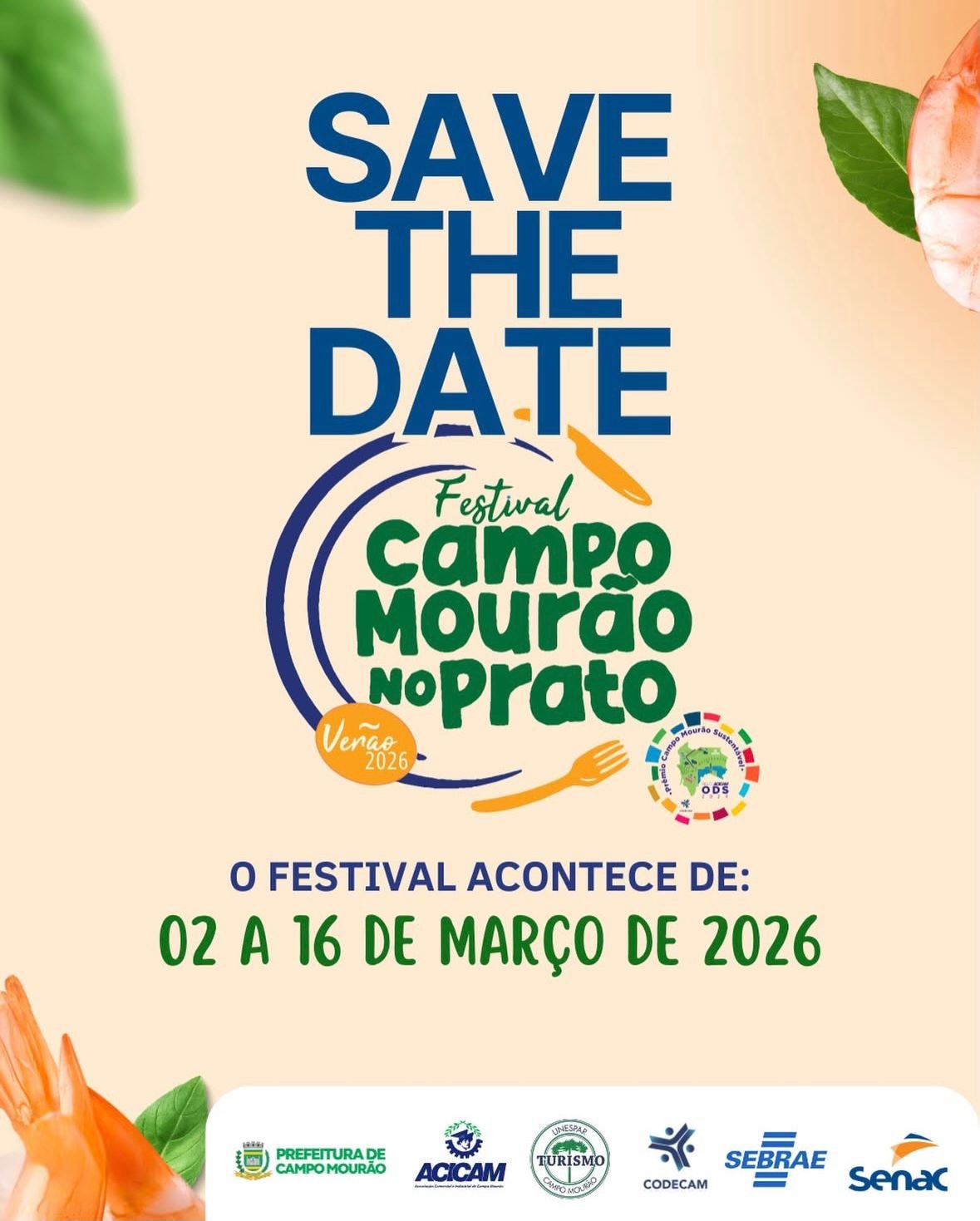 Festival Campo Mourão no Prato - 2 a 16 de março